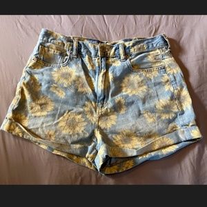 American Eagle Sunflower Jean Shorts